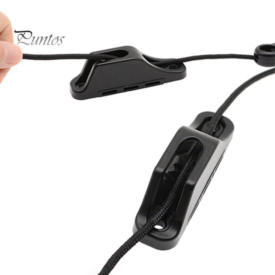 Kit Recuperador de Peso para Downrigger Cordón de 86 Pulgadas con Cornamusa de Enganche Pasacables para Pesca al Curricán y de Profundidad