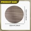 Round Tablecloth Table Cover Decorative Oilproof Wipe Clean Elegant with Elastic Band