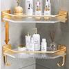 Practical Bathroom Shelves Wall-mounted Triangle Storage Rack Shampoo Storage Rack  Household