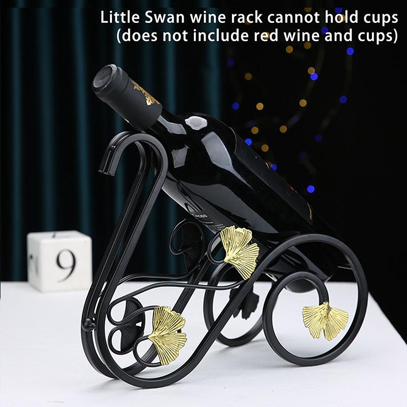 Suport de vin metalic creativ, suport de depozitare pentru sticle de vin vintage și suport pentru pahare, suport de afișare pentru bar, decorare acasă, suport de afișare