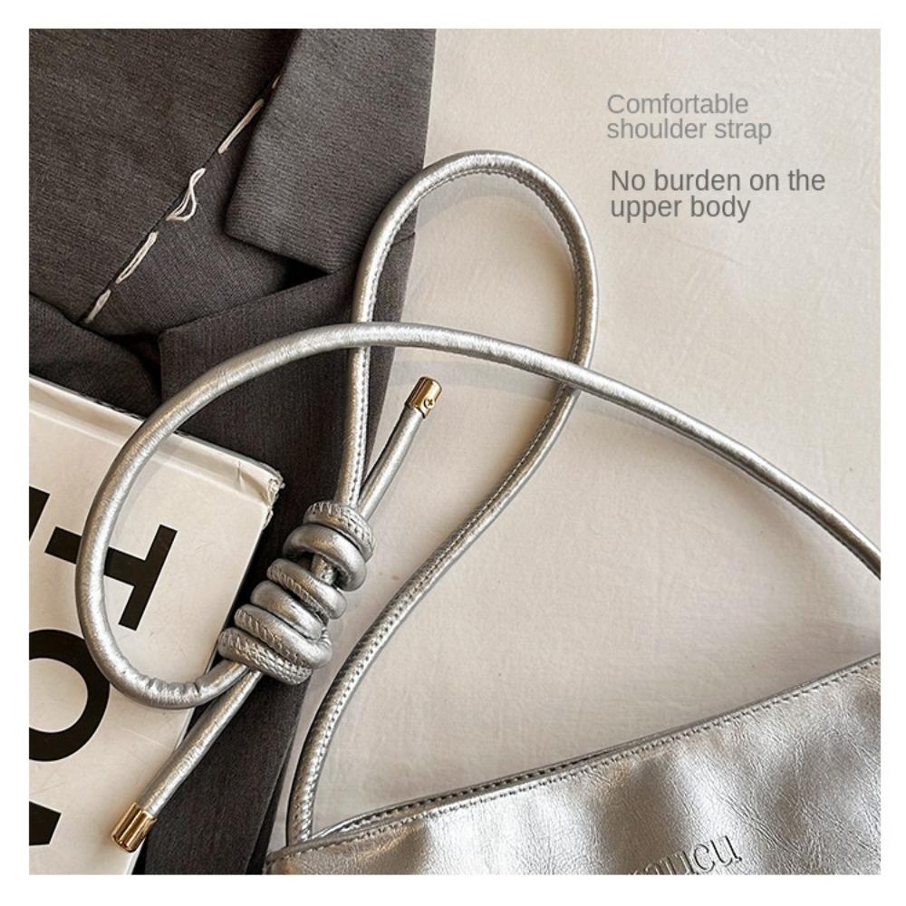 PU Shoulder Bags Adjustable Length Underarm Bag Casual Commuting Bag  Women Girls