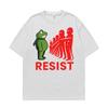 Portland Frogs Dont Obey Meme T Shirt Resist Portland Frog Resist Funny Tshirts Unisex Women Casual Cotton Oversized Tshirt