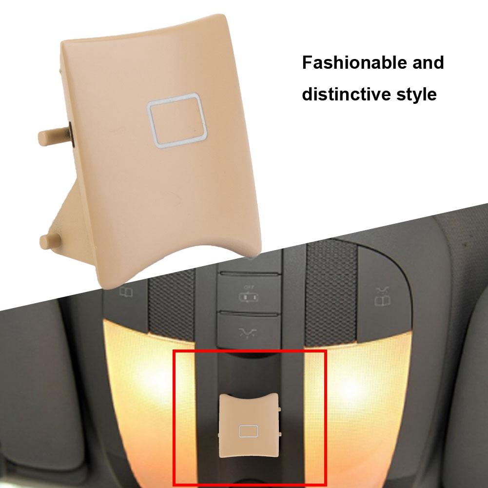Car Sunroof Window Switch Button Cover for Mercedes Benz ML W164 W251 X164 16482071858K67 Beige