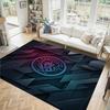 Manchester City Design Crystal Velvet Carpet Cozy Non?Slip Printed Rug For Bedroom Living Room Entrance