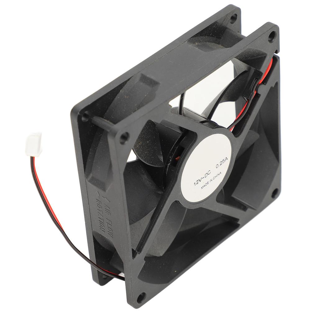 Dual Ball Bearing Fan 4in DC12V 3000RPM Exhaust Blower Fume Smoke Extractor 90mm for DIY Soldering