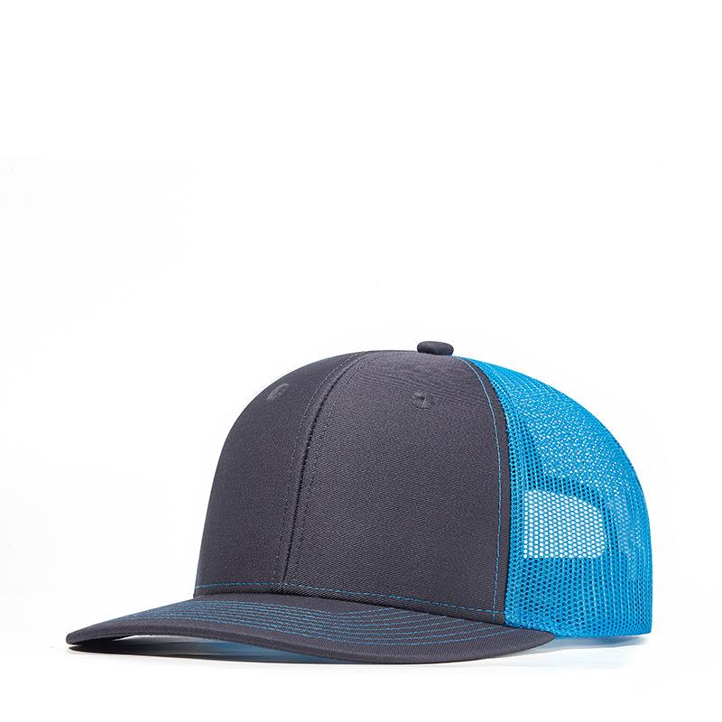 Custom Logo Animal Hunting Leather Patch Mesh Snapback Richardson 112 Trucker Hats Caps Duck Camo Trucker Hats