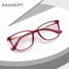 Kansept Classic Square Anti Blue Light Blocking Reading Glasses Women Prescription Glasses Computer Eyeglasses Glasses-3 #2057