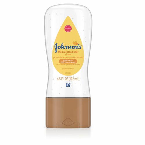 

Johnson s Baby Shea & Cocoa Butter and Oil Gel for Baby Massage, 6.5 fl. oz.