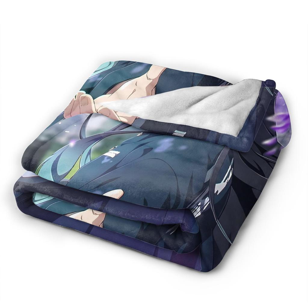 Muichiro Tokito Anime Blanket  Warm Soft Comfortable Plush Bedding Throws For Couch Chair Sofa Bed Picnic Bedspread Bed Cover
