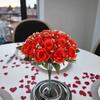Cel mai vândut Buchet de Trandafiri Artificiali Moi din Mătase Artificială, 18 Piese, Realizat Manual, Modern, Durabil, Decor Nuntă Casă Ziua Îndrăgostiților Fabrică