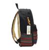 iSmile and Outdoor Perfect for and Casual Black Backpack, Men's Women's, Canvas, Commuting, School, Use,