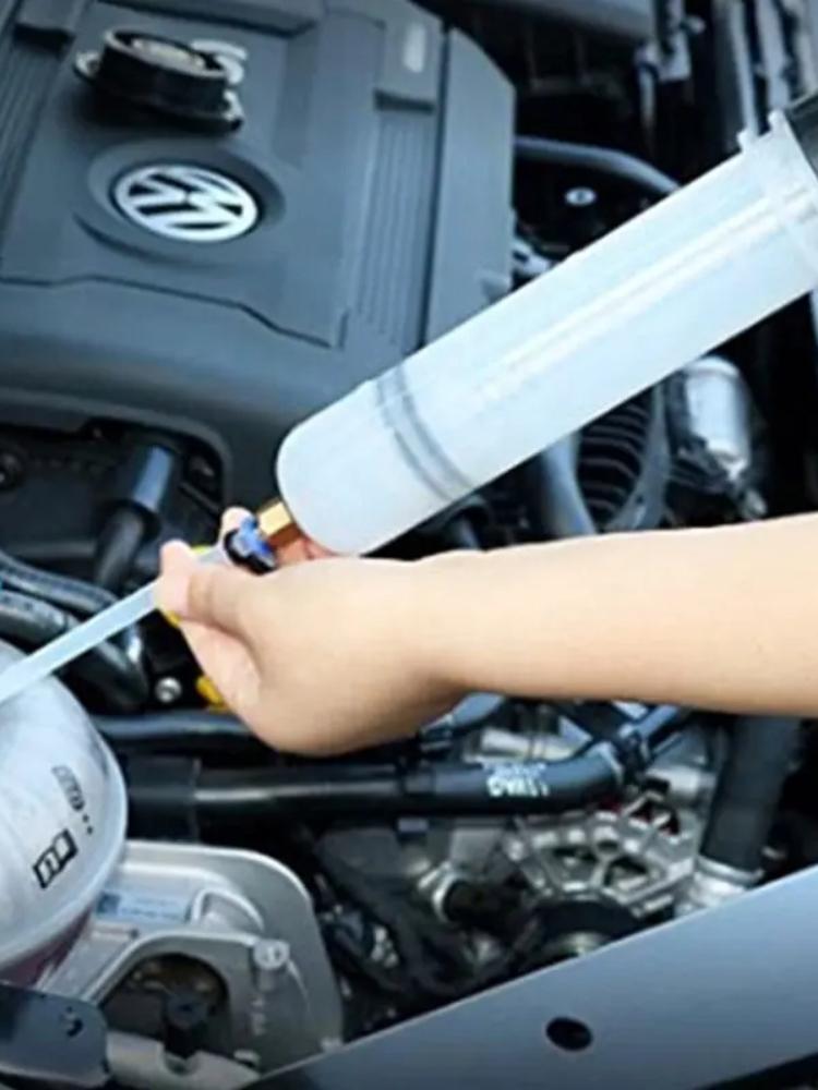 Estrattore di Fluido Olio Siringa per Cambio Olio Flacone Trasferimento Pompa Estrazione Carburante Automobilistica Strumento Manuale