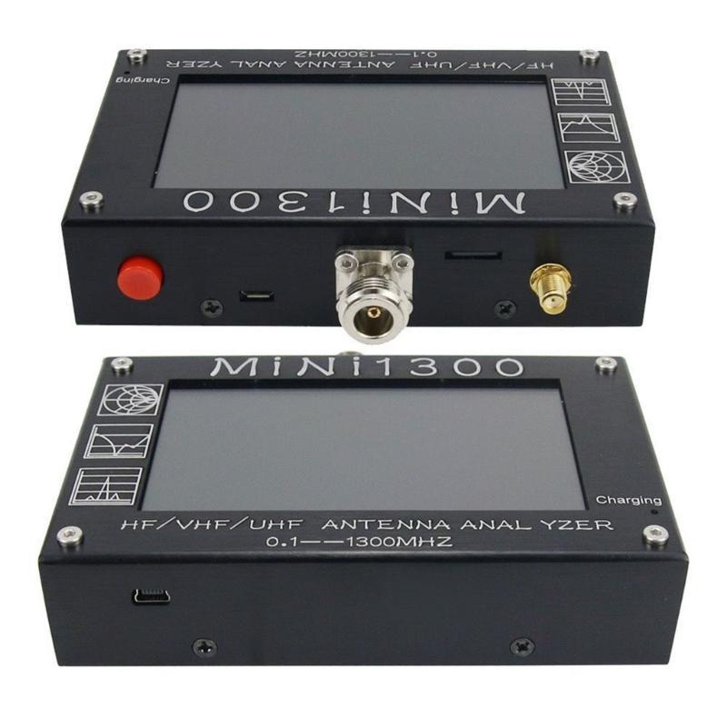 Antennas Analyzers 0.1Mhz-1300MHz Aluminum Shell Vector Networks Analyzers Multitester SMA Calibration Kit Touch Screens