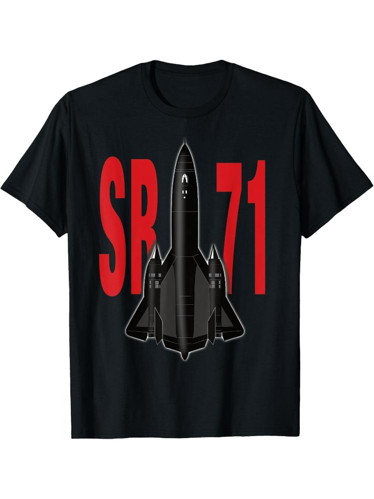SR71 Blackbird Graphic 100 Cotton Oneck Short Sleeve Casual Printed Pattern Mens Tshirt Sizes SXXXL