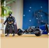 LEGO DC Batman 76273 Batman & Batcycle Buildable Figure