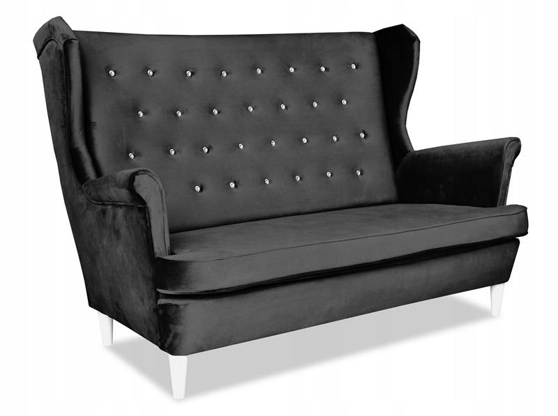 Zestaw wypoczynkowy mebli uszak Diana sofa fotele skandynawskie Family Meble