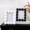 8 Inch Resin Photo Frame Luxury Picture Display Frame DIY Round Ball Border Frame  Office Desk
