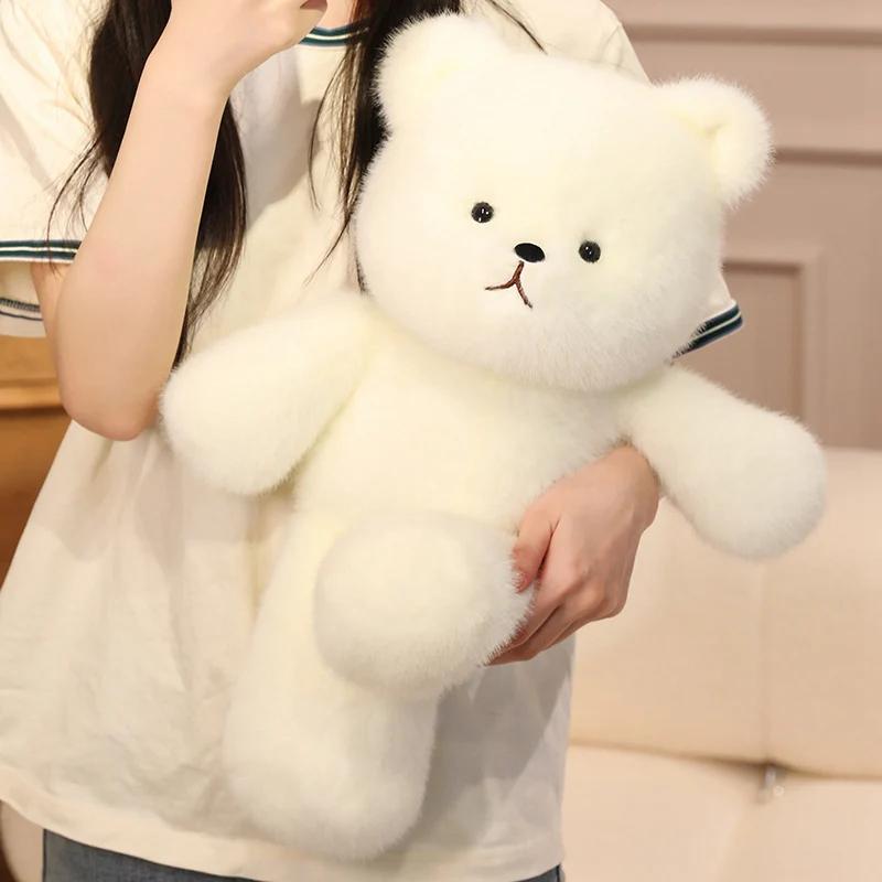 Tegneserie Bjørn Kanin Elefant Plysjleker Løpende Dyr Utstoppet Babydukke Myk Pute Barn Berolige Søvn Kosedukke Julegaver