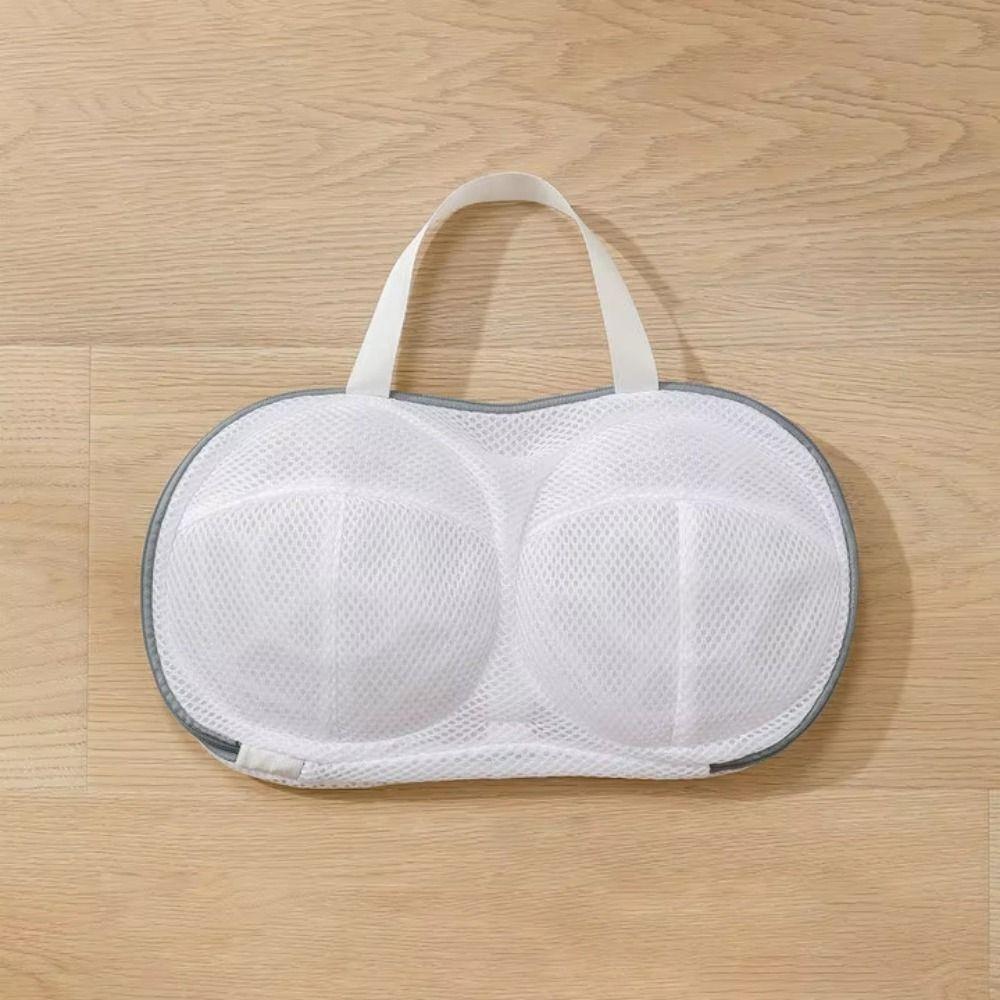 Zippered Closure Underwear Laundry Bag Anti-Deformation Bra Mesh Bag  Underwear Cleaning