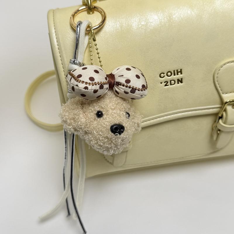 Fashion Cute Pink Women's Small Backpack Bag Cute Pendant PU Leather Satchel Daypack Ladies Daily Crossbody Handbag Purse