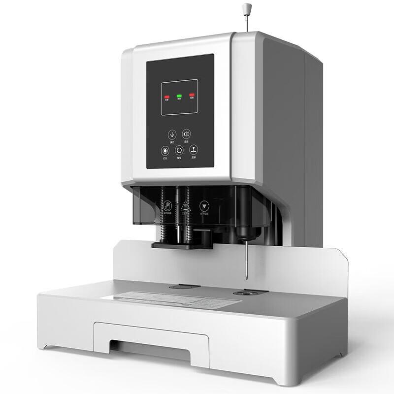 Deli 14666 60mm Automatic Accounting Binding Machine (Upgraded 600-Page)