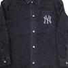 New MLB New York Yankees Denim Jackets Unisex Black 3ADRB0341-50BKS