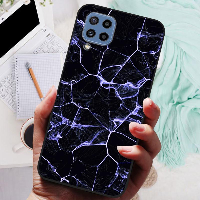 For Samsung M32 Case SM-M325F TPU Luxury Soft Fashion Silicone Phone Case For Samsung Galaxy M32 Coque Back Cover Fundas Shell