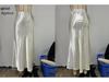 Women's Satin Acetate Light Luxury Elegant Skirt for Spring, Summer, and Autumn