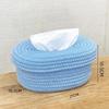 Tissue Box Cover Facial Tissue Holder Napkin Organizer Dispenser for Bathroom Vanity Countertop Night Stands Desk Tabletop Car