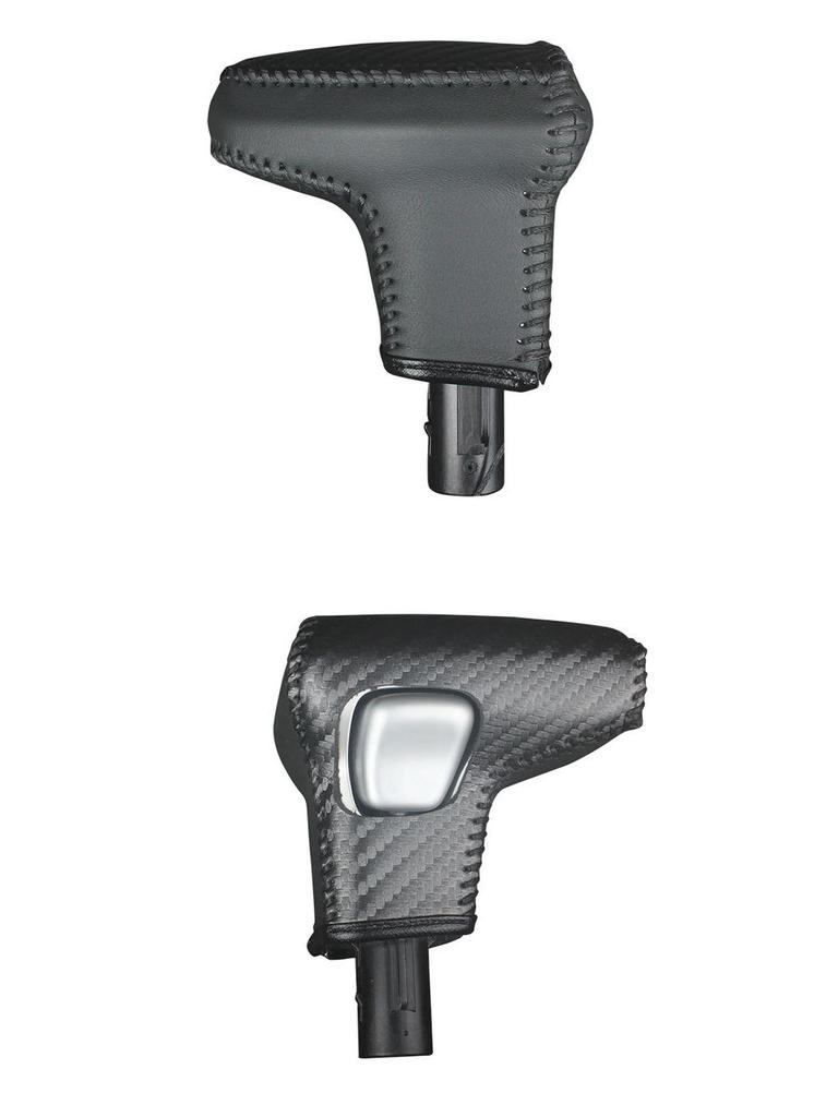 Genuine Leather Gear Shift Cover for 2021-2024 US Elantra, Santa Cruz, and Tucson