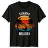 Summer Holiday Womens T-Shirt Beach Tropical Yoga Travel Birthday Gift For Her