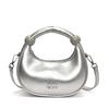 Pu Letter Decor Chic Small Duffle Shape Shoulder Bag Casual Daywear Bags Travel