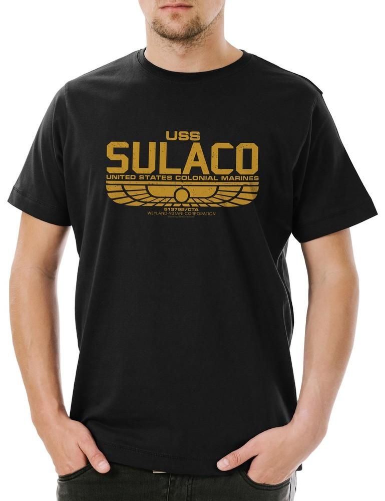

USS Sulaco I Men s T-Shirt Prometheus USCSS Nostromo Alien Yutani Logo Corp XL