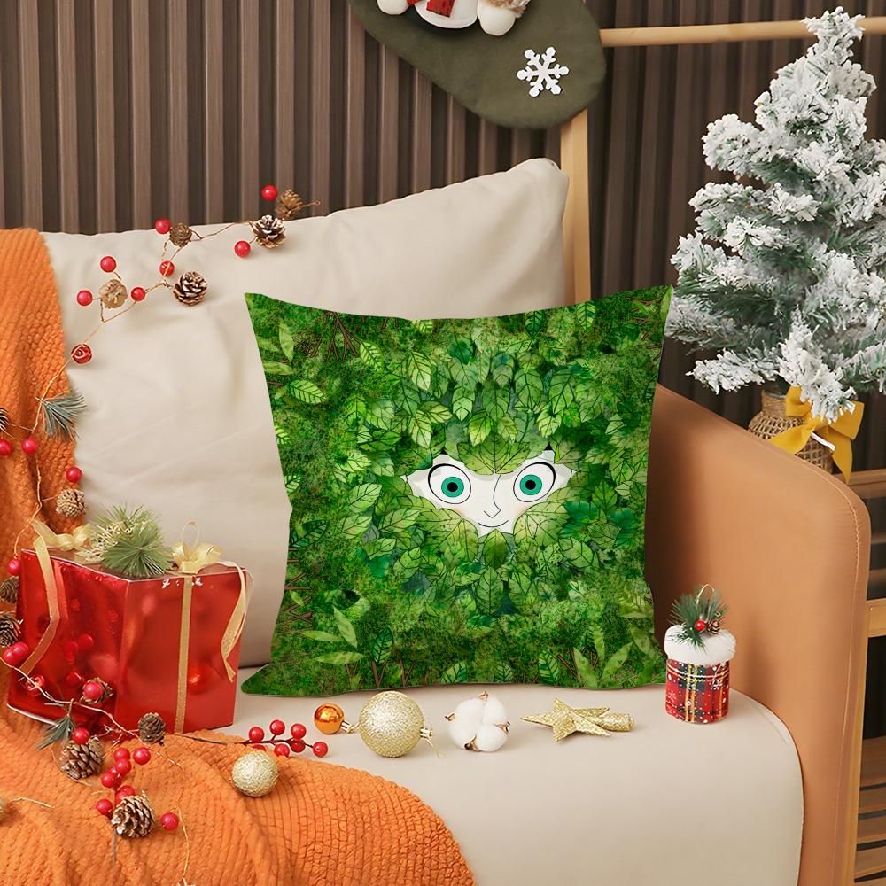 Cartoon Movie TThe Secret of Kells Pillow Case Printing Pillowcase Living Room Sofa Cushion Cover Bedroom Room Decor