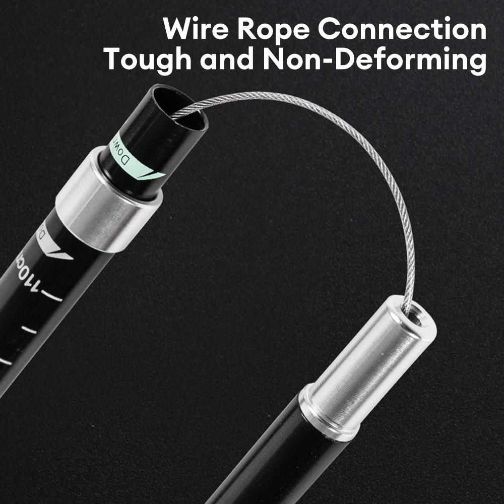 מקל טרקים מתקפל 5 חלקים סגסוגת אלומיניום מקל הליכה מקל טיפוס חיצוני קני הליכה לקשישים עם תיק אחסון