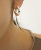 Nuavo Emerald Or Orange Hoop
