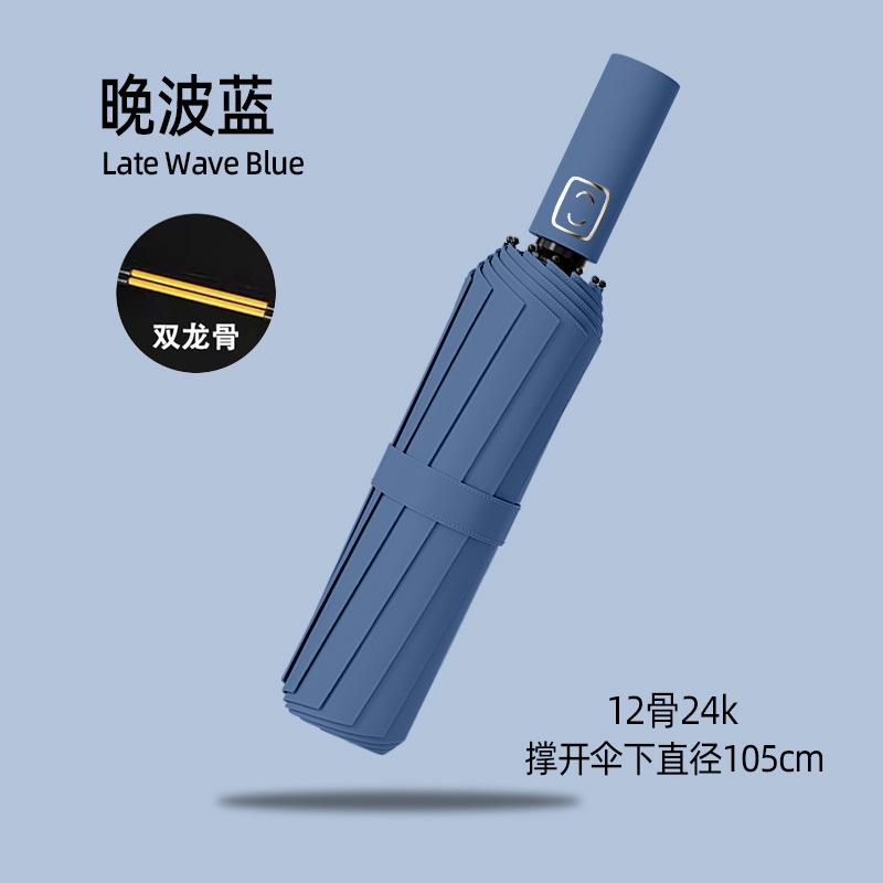 Fresh and Gradual Change Color Umbrella Female Sun Umbrella Sun Protection UV Protection Large Male Parasol Umbrella