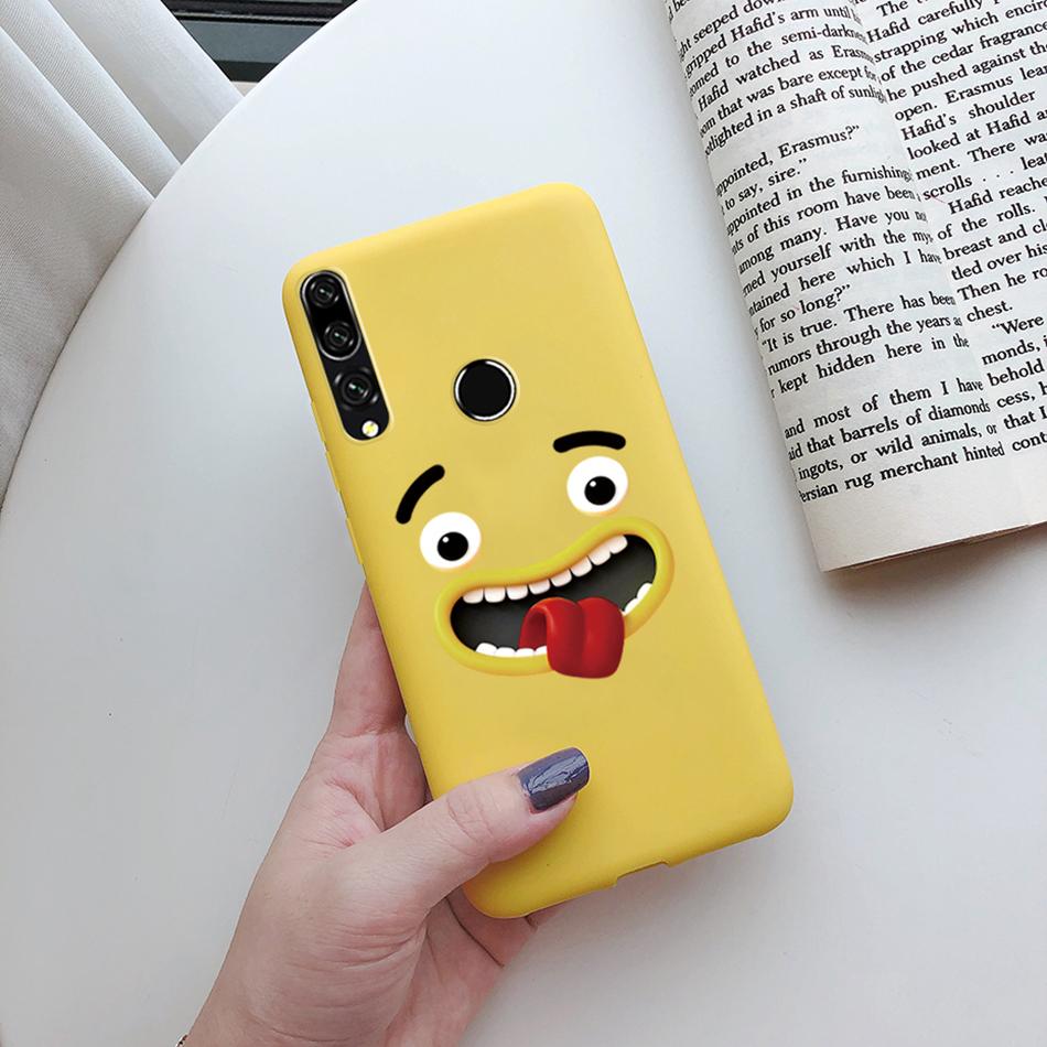 For Huawei Honor 9X STK-LX1 Case Soft Matte Silicon Cute Cat Cactus Cover For Honor 9X Honor9X 9 X Premium Pro Phone Case Bumper
