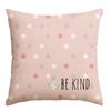 Vikama Easter Pillowcase Throw Pillow Covers Bunny Print Cushion Cover Sofa Decorations Pink Linen Pillow Case Home Pillowslip