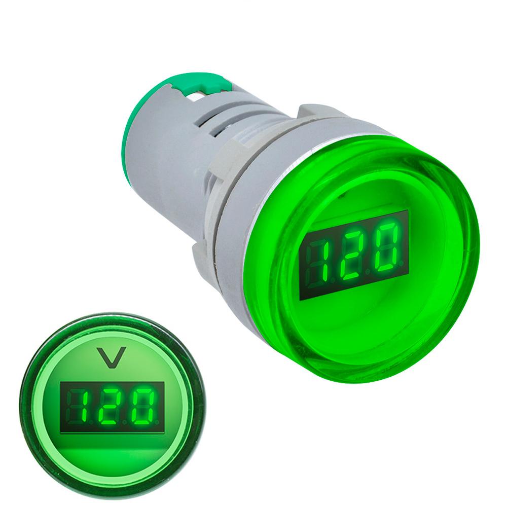 

22MM AD16 AD16-22DSV Type AC 60-500V Mini Voltage Meter LED Digital Display AC Voltmeter Indicator Light/Pilot Lamp 110V 220V