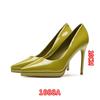Korean Style Patent Leather Stiletto Heels - Sexy, Pointed Toe, Women's Fairy Style Shoes