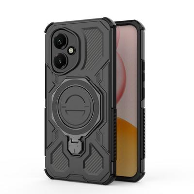 Huawei Honor 400 Magnetic Ring Case 360° Rotatable [Military-Grade Drop Protection] + Metal Plate for MagSafe Phone Case