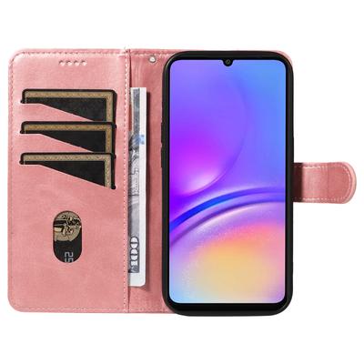For Samsung Galaxy A07 4G/A06 5G/A06 4G Case Flip Wallet T-Shape Lines Leather Phone Cover