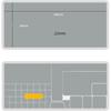 Plastic Organizer (box) for Components with Two Levels
