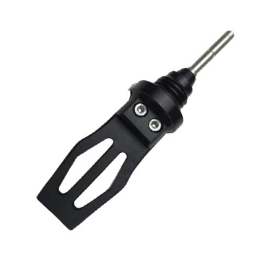 

Precision CNC-Machined Aluminum Oil Dipsticks - Decorative Measurement Covers for GY6 Motorcycle Engines чёрный