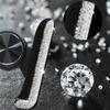 Car Phone Holder for Car Air Vent Diamond Crystal Clip Mount Mobile Phone Stand Bracket Interior Accessories for Women and Girls