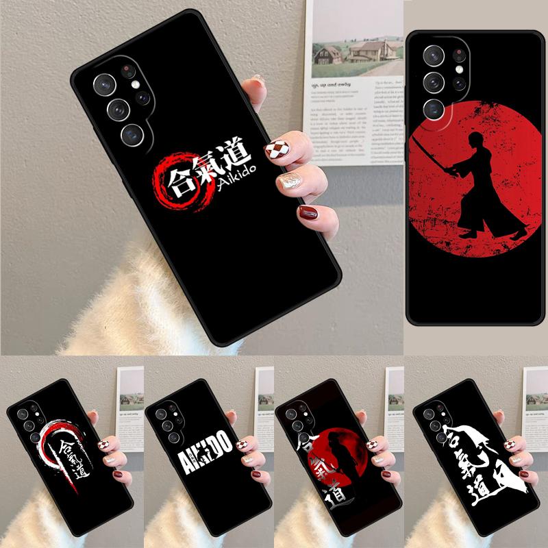 Japan Martial Aikido TPU Silicone Phone Case For Samsung Galaxy note 10 pro S26 S25 S24 S23 S22 S21 Plus S25Ultra Capa Cover