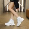 6583 snow boots high-top shoes women's shoes new autumn and winter thick-soled velvet cotton shoes warm Martin boots