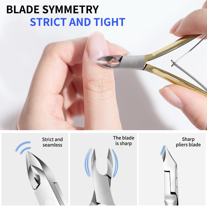 Heavy Duty Ingrown Toe Nail Cutter Thick Nail Nipper for Pedicure Safe Home Salon Manicure