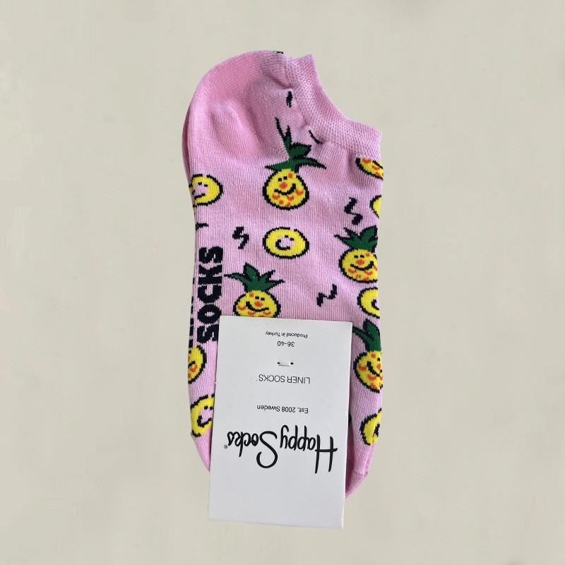 Happy Socks Womens Ankle Cartoon Cute Cotton Low Cut Colorful Casual